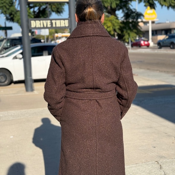 Warm, brown coat from Calvin Klein. Size s (I would say more small/medium) - Picture 3 of 11